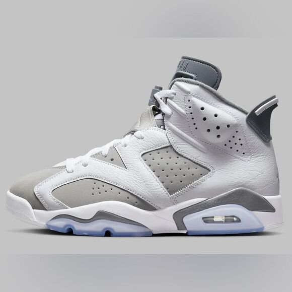 Nike Air Jordan 6 Cool Grey White Medium CT8529-100 mens size 8 8.5 9 9.5 10 main image 6